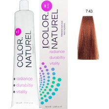 Color Naturel Saç Boyası 7.43 Bakır Altın 100 ml