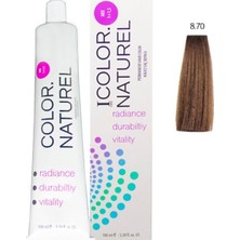 Color Naturel Saç Boyası 8.70 Doğal Açık Kahve 100 ml