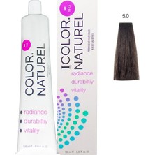 Color Naturel Saç Boyası 5.0 Kahve 100 ml