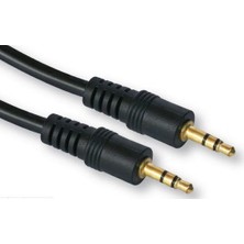 Electroon 3,5 mm Stereo Jaklı Ses Kablosu 1,5 m Gold