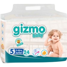 Gizmo Bebek Bezi Paketi 11 - 25 kg 5 Numara 24'lü