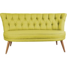 Ze10 Design Richland  Loveseat Ikili Kanape Fıstık Yeşili