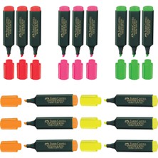 Faber-Castell Fosforlu Kalem 15 'li