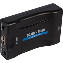 Powermaster Scart To HDMI Çevirici Adaptör