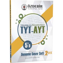 Özdebir Yayınları TYT-AYT 5'li Deneme Sınav Set-2