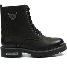 Hammer Jack Siyah Yıkama Nubuk Kadın Bot 102 17600-G