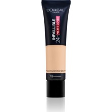 L'Oréal Paris Loreal Paris Infaillible 24H Mat Fondöten -115 Golden Beige