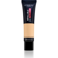 L'Oréal Paris Infaillible 24H Matte Cover Yüksek Kapatıcı Fondöten - 135 Radiant Vanilla