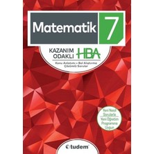 Tudem Yayınları Matematik 7 Kazanım Odaklı HBA