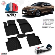 S-Dizayn Ford Focus 4 SD 4D Havuzlu Paspas 2018 ve Üzeri A+Kalite