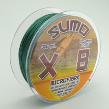 Sumo Effe Sumo X8 Mikro Fiber Ip Misina 300M 0.50MM Çekeri 40.82KG