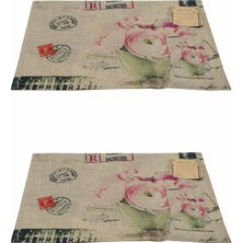 Bambum Coperta  2'li Çatal Kaşık Cepli Amerikan Servis Mektup