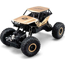 Rock Crawler 1:20 Off Road Metal Gövde 2.4ghz U/k Dağda Çölde Kayalıklarda Giden Buggy Jeep Gold