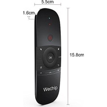 GOMAX Wechip W1 2.4ghz Kablosuz Klavye Air Mouse