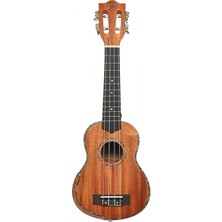 Puka KTH-21 Maun Soprano Ukulele Gigbag Çantalı