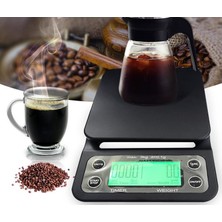 Kahvehanem V60 Zaman Ayarlı Barista Hassas Kahve Tartısı - V60 Drıp Tımer Scale