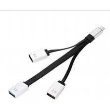 Pamir PMR-118 Type C 3 In 1 USB Hub Splitter