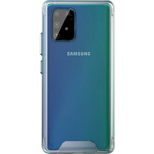 Gpack Samsung Galaxy S10 Lite Kılıf Gard Nitro Şeffaf Sert Silikon Şeffaf