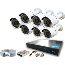 Besta 2 Mp Ahd 1080P Full Hd 7 Kameralı Güvenlik Kamera Seti BG-1417