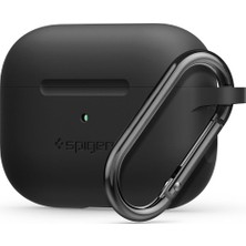 Spigen Apple AirPods Pro Kılıf Silicone Fit (Silikon) Black - ASD00533
