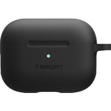 Spigen Apple AirPods Pro Kılıf Silicone Fit (Silikon) Black - ASD00533