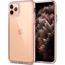 Spigen Apple iPhone 11 Pro Max Kılıf Ultra Hybrid Rose Crystal - ACS00412