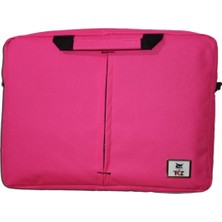 Tkz Cat-01 Dikişli Askılı 15.6" Notebook Çantası Pembe