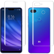 Microcase Xiaomi Mi 8 Lite Full Ön Arka Kaplama TPU Soft Filmi