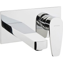 Artema Q-Line A42250 Ankastre Lavabo Bataryası Sıva Üstü Krom