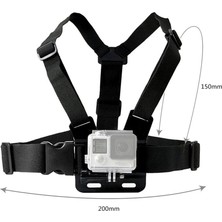 Knmaster Gopro Uyumlu Göğüs Bandı, J Hook Aksesuar Seti Kg1429