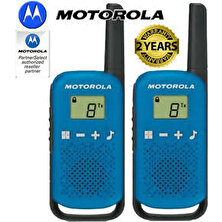 Motorola TLKR-T42 Pmr El Telsizi Pilli Ekonomik Paket Mavi