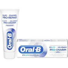Oral-B Professional 75 ml Diş Eti ve Diş Minesi Pro Onarım Hassas Beyazlık Diş Macunu