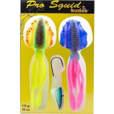 Kudos Pro Squid 20CM 170GR Lumo Zoka Kalamar Silikon Yem