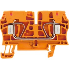 Weidmuller Yay Baskılı Klemens Turuncu 6 mm