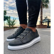 Deridün Yıldız Shoes Ch253 Bt Erkek Ayakkabı Antrasit