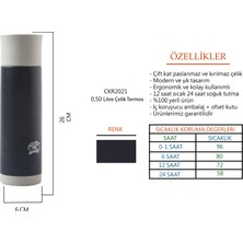 Cooker Trend Paslanmaz Trend Çelik Termos 500 ml -  CKR2021