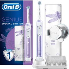 Oral-B Genius Dragonfly Orchid Purple 10000 Şarj Edilebilir Diş Fırçası