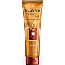 L'Oréal Paris Elseve Mucizevi Yağ Saç Güzelleştirici Krem 150 ml & L'Oréal Paris Nem Terapisi Aloe Vera Suyu Normalden Karmaya Ciltler