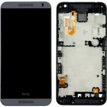 Ekranbaroni HTC Desire 610 LCD Ekran Dokunmatik Çıtalı Full Ekran Siyah