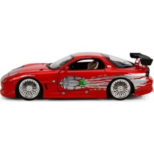 Jada Fast Furious Model Araba - Dom's Mazda Rx-7