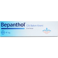 Bepanthol Cilt Bakım Kremi El ve Yüz Için 30 gr (2'li Paket)