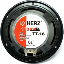 Herz Oto Hoparlör Tweeterli 180W 16 cm