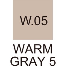 Zig W05 Kurecolor KC-3000 Twin Marker - Warm Gray 5