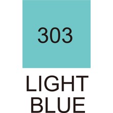 Zig 303 Kurecolor KC-3000 Twin Marker - Light Blue