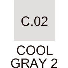 Zig C02 Kurecolor KC-3000 Twin Marker - Cool Gray 2