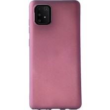 Case Street Samsung Galaxy S10 Lite  Kılıf Premier Silikon Esnek Koruma Mürdüm