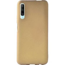 Case Street Huawei P Smart Pro 2019 Kılıf Premier Silikon Esnek Koruma Gold