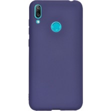 Case Street Huawei Y6S 2019 Kılıf Premier Silikon Esnek Koruma + Nano Glass Lacivert