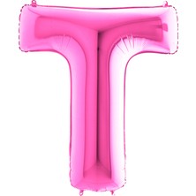 My Party Store Grabo Harf Folyo Balon 40" 100 cm Fuşya T