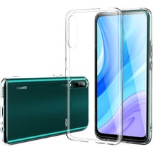 Kılıfist Huawei P Smart Pro 219 Kılıf Zore Süper Silikon Kamera Korumalı Şeffaf